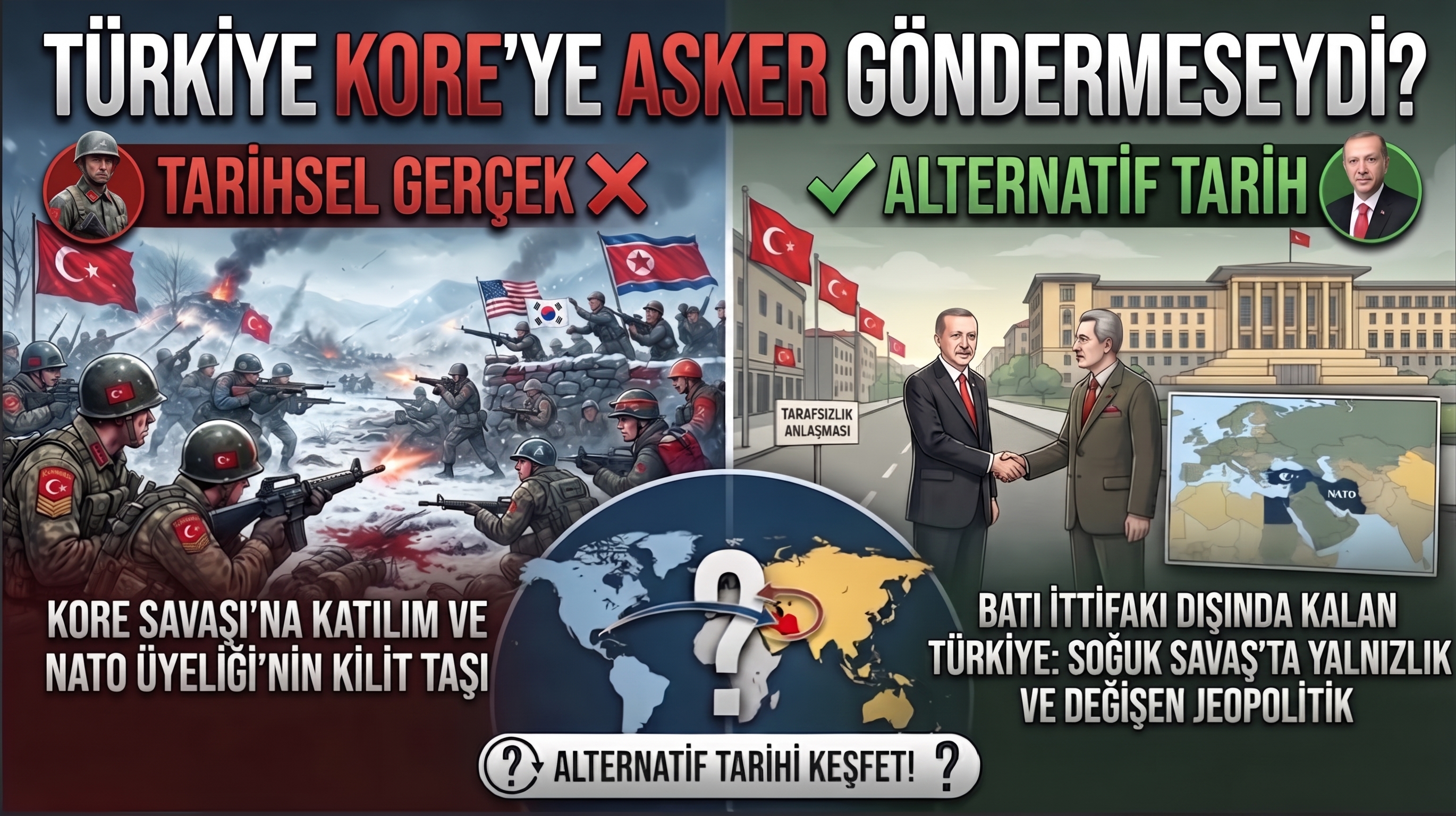 Türkiye Kore' ye Asker Göndermeseydi?